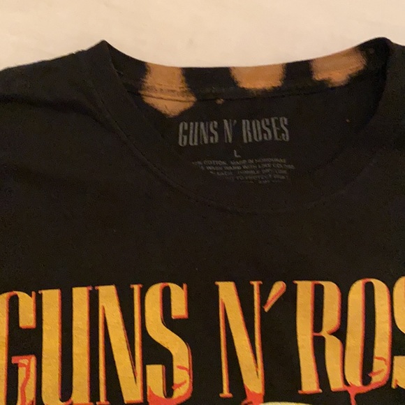 Men’s bleached band T - Picture 2 of 8